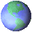 rotating globe